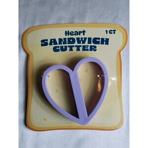 HEART SHAPE 4 INCH LOVE FRAME VALENTINE THEME COOKIE CUTTER MADE IN USA PR5123..
